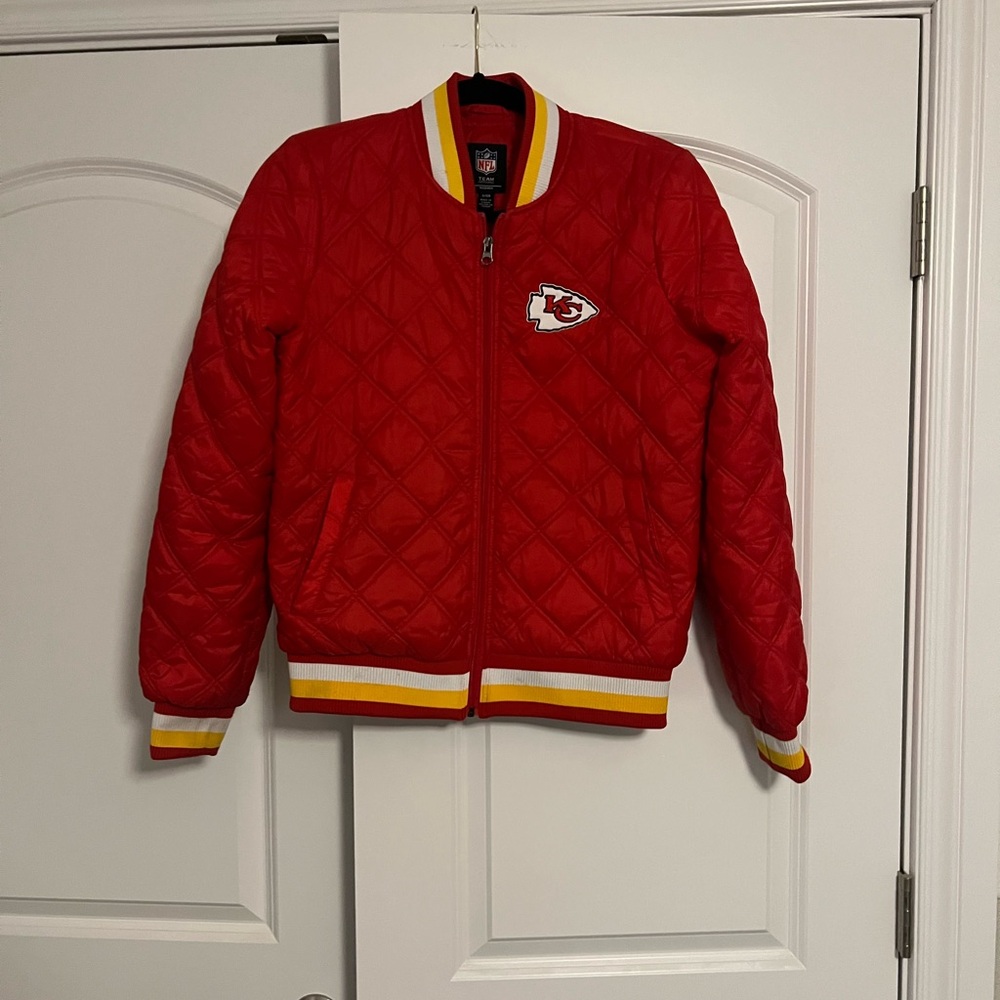 Chiefs NFL Red Quilted Women's Jacket